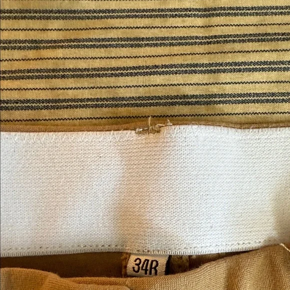 Piper by SmartPak Breeches Tan Paisley Silicone Grip Full Seat Riding Pants - Picture 10 of 16